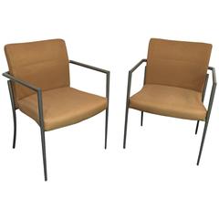 Sleek Italian Gio Ponti Style Chairs