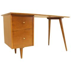 Paul McCobb 1950s Maple Planner Group Desk for Winchendon