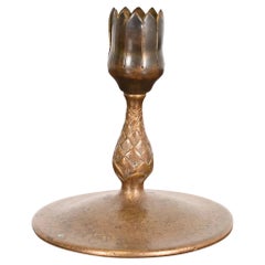Tiffany Studios New York Bronze Artichoke Form Vase Stand or Candlestick