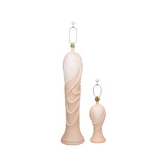 Postmodern Sculptural Lamps by Pacific Coast - a Pair