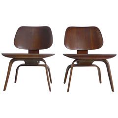 Vintage Eames LCW's, Early Production