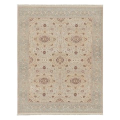 Rug & Kilim è un tappeto in stile Sultanabad in beige-marrone con motivi floreali