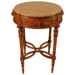 19th Century Louis XVI-Style Side Table