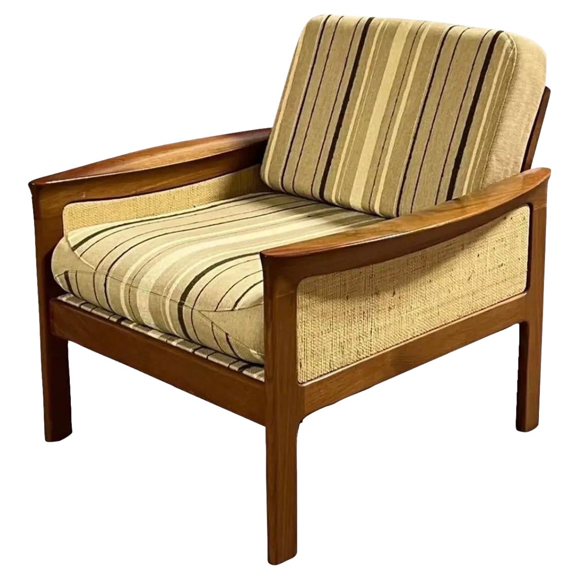 Mid Century Teak Danish Komfort Lounge Chair