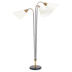 Mid-Century Three-Arm Floor Lamp