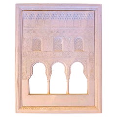 Maquette d'architecture de l'Alhambra réalisée à la main dans les années 1980