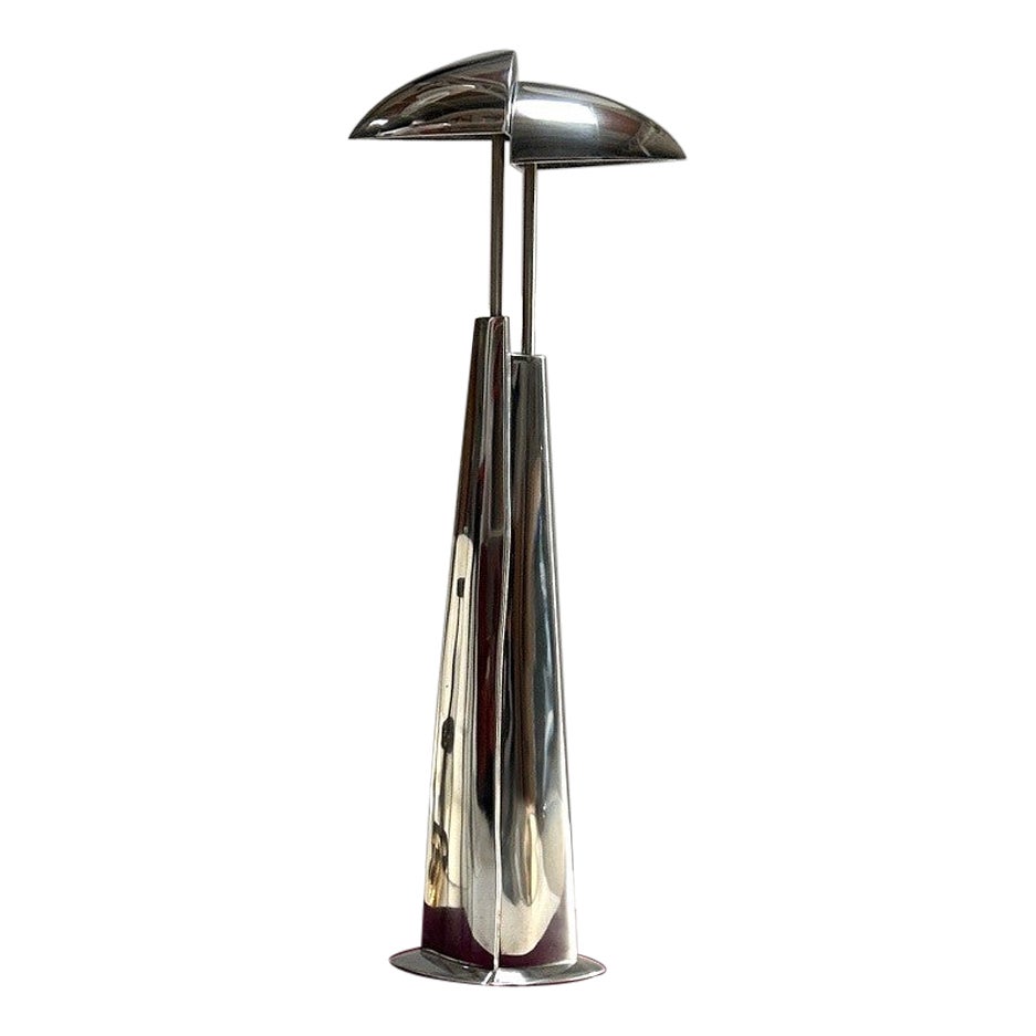 Mies & van Gessel, table lamp mod. Ara for Quasar, 1990 For Sale
