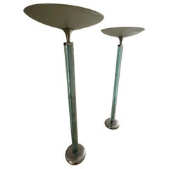 FONTANA ARTE - Paar Stehlampen - MADE IN ITALY 1970.