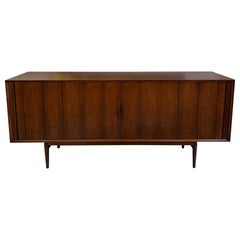 Scandinavian Modern Rosewood Credenza Sideboard By Arne Vodder For Sibast