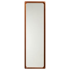 Glas-mäster, Wall Mirror, Teak, Sweden, 1950s