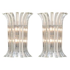 Murano Glass Sconces by Venini