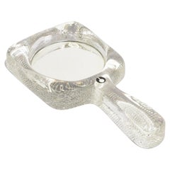 Miroir à la main verre