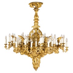 Großer antiker russischer Ormolu-Kronleuchter aus dem 19.