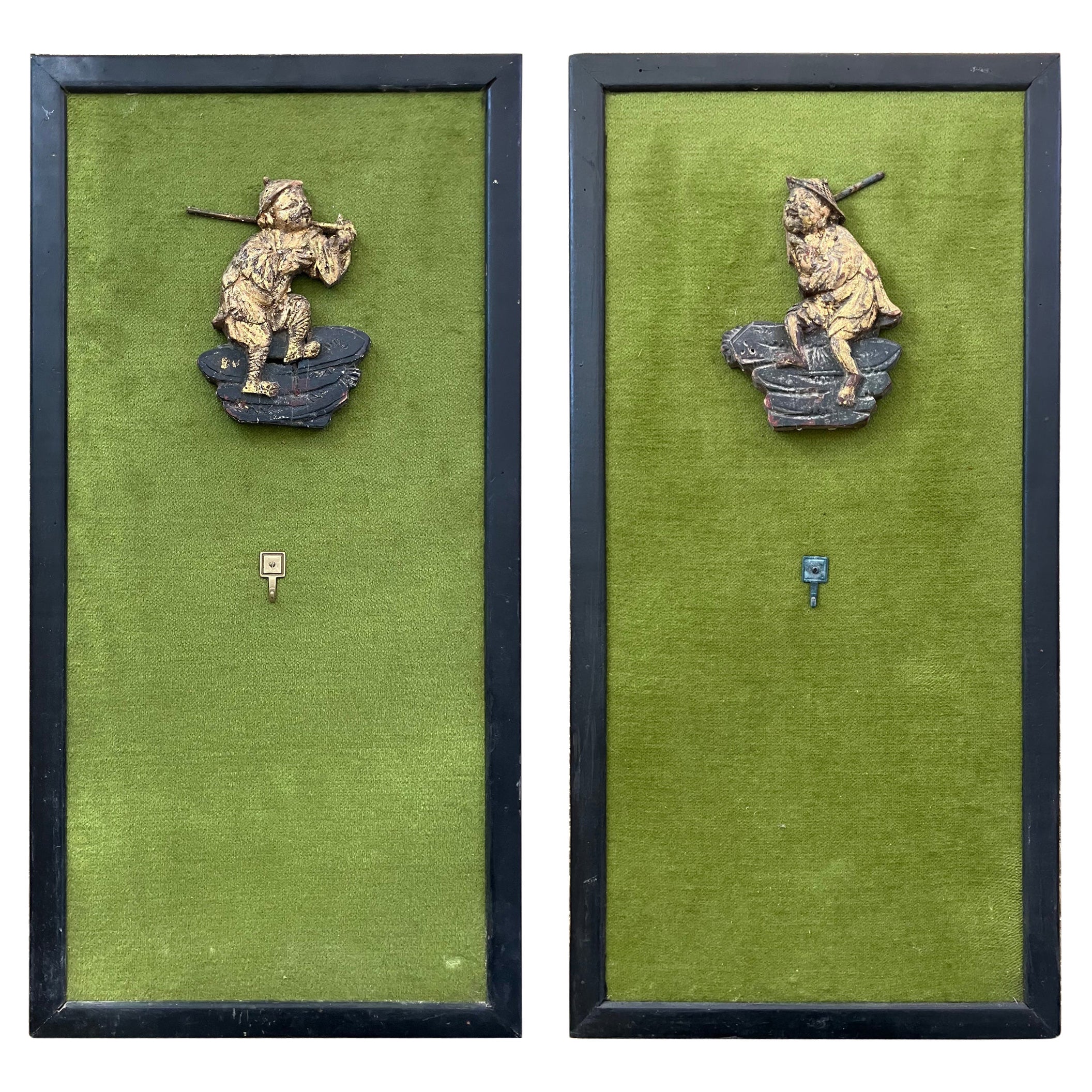 Coppia Pannelli Chinoiserie