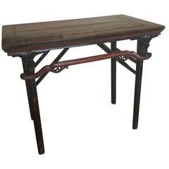 19th Century Folding Hunting Table