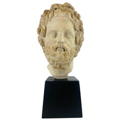 Mid-century vintage Alva Studios classical Greco-Roman bust