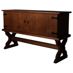 Swedish designer pine sideboard by Åby Möbelfabrik, Sweden, 1940s