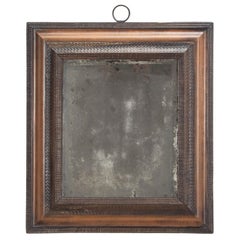 Antique Late 17th Century English Ripple Moulded Mirror