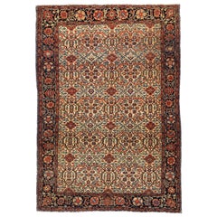 Fine Antique Persian Farahan Sarouk Rug 4'6" x 6’6"