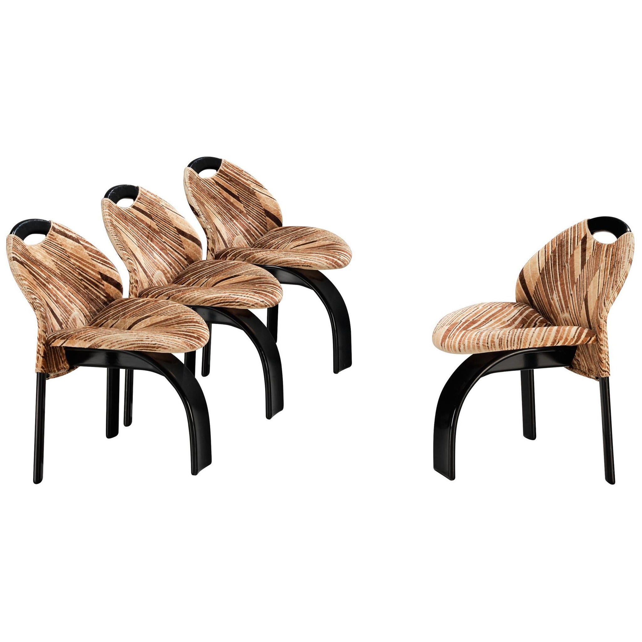 Giovanni Offredi for Saporiti 'Sail' Chairs