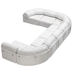 Modulares französisches postmodernes Steiner-Sofa „Swany“