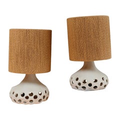 Pair of Ceramic Table Lamps.