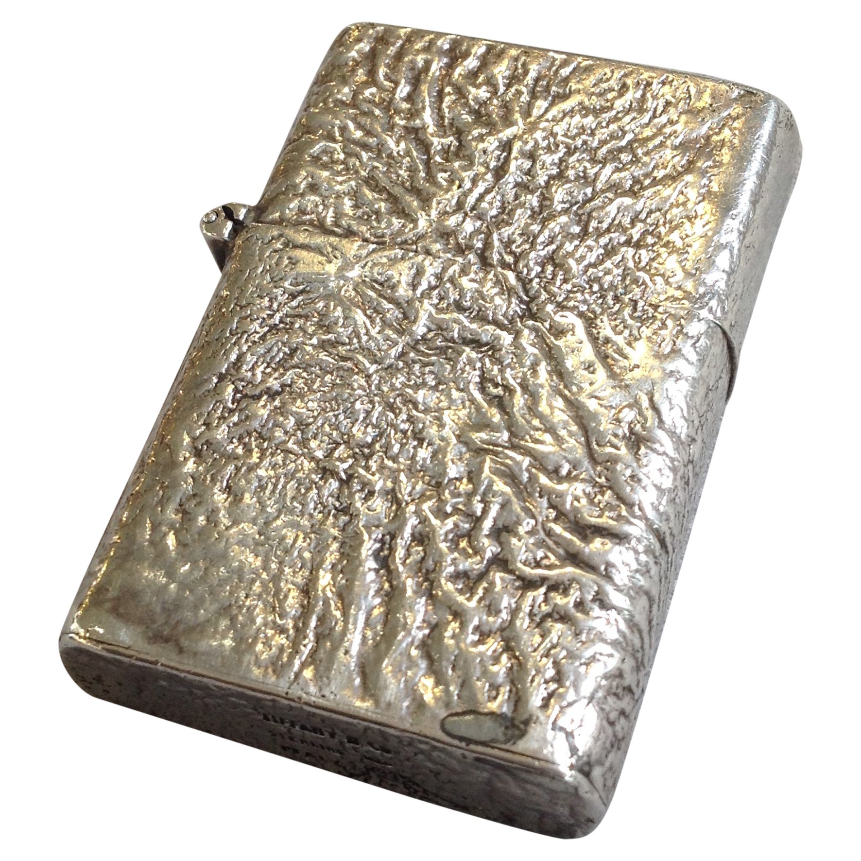 Tiffany Sterling Samodorok Finish Zippo Lighter at 1stDibs | tiffany zippo