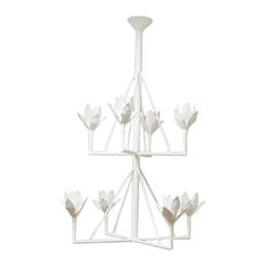 Spring chandelier by Serge Castella