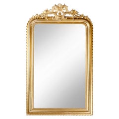 French Louis Philippe Regency style mirror, 19th century  H. 155 cm