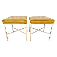 Pair Shelby Williams Mid-Century Stools