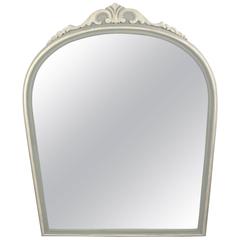 Carved French Gray Mirror 1