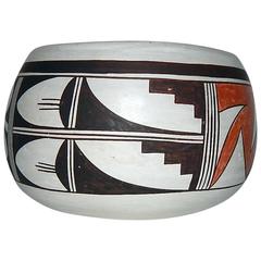 Joy Navasie Native American Hopi Poly-Chrome Bowl