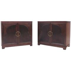 Pair of Widdicomb Two-Door Bachelor Chests Dressers Pair of Widdicomb Two-Door Bachelor Chests Dressers