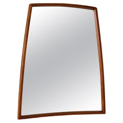 Mid-Century Modern Sculpted Mirror by United Furniture