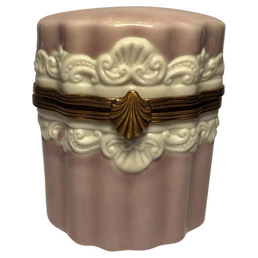 Flapper Ceramic French Flapper Ceramic powder box by Charles Serpaut Limoges at 1stDibs ...