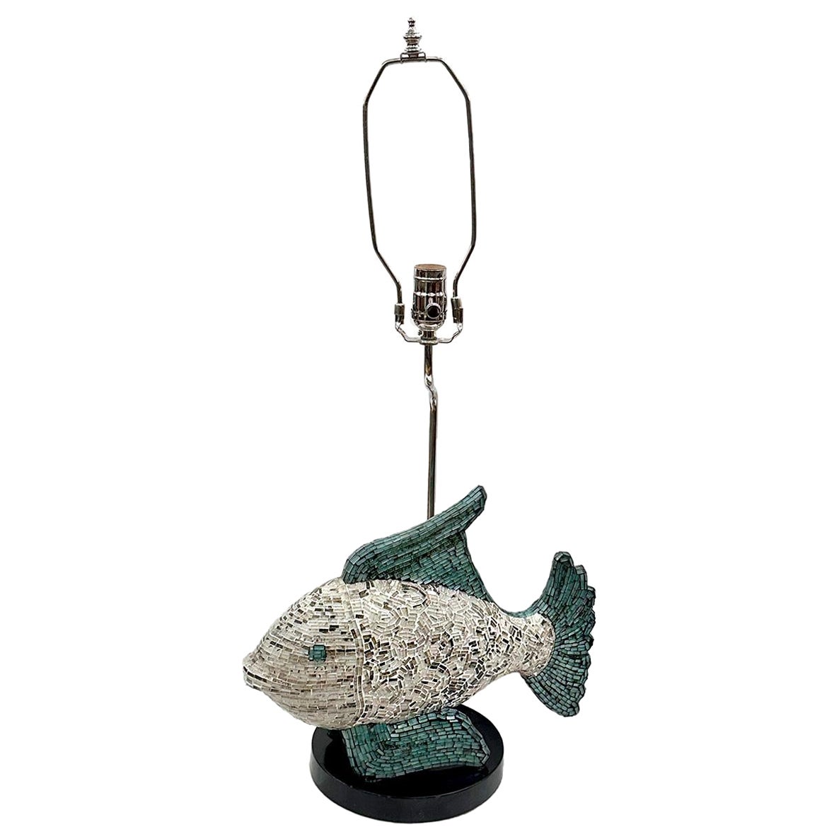 Glass Mosaic Lamp For Sale