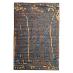 Tapis de style marocain moderne 9x12 Ft. 100 % laine, fait à la main  OPTIONS PERSONNALISÉES