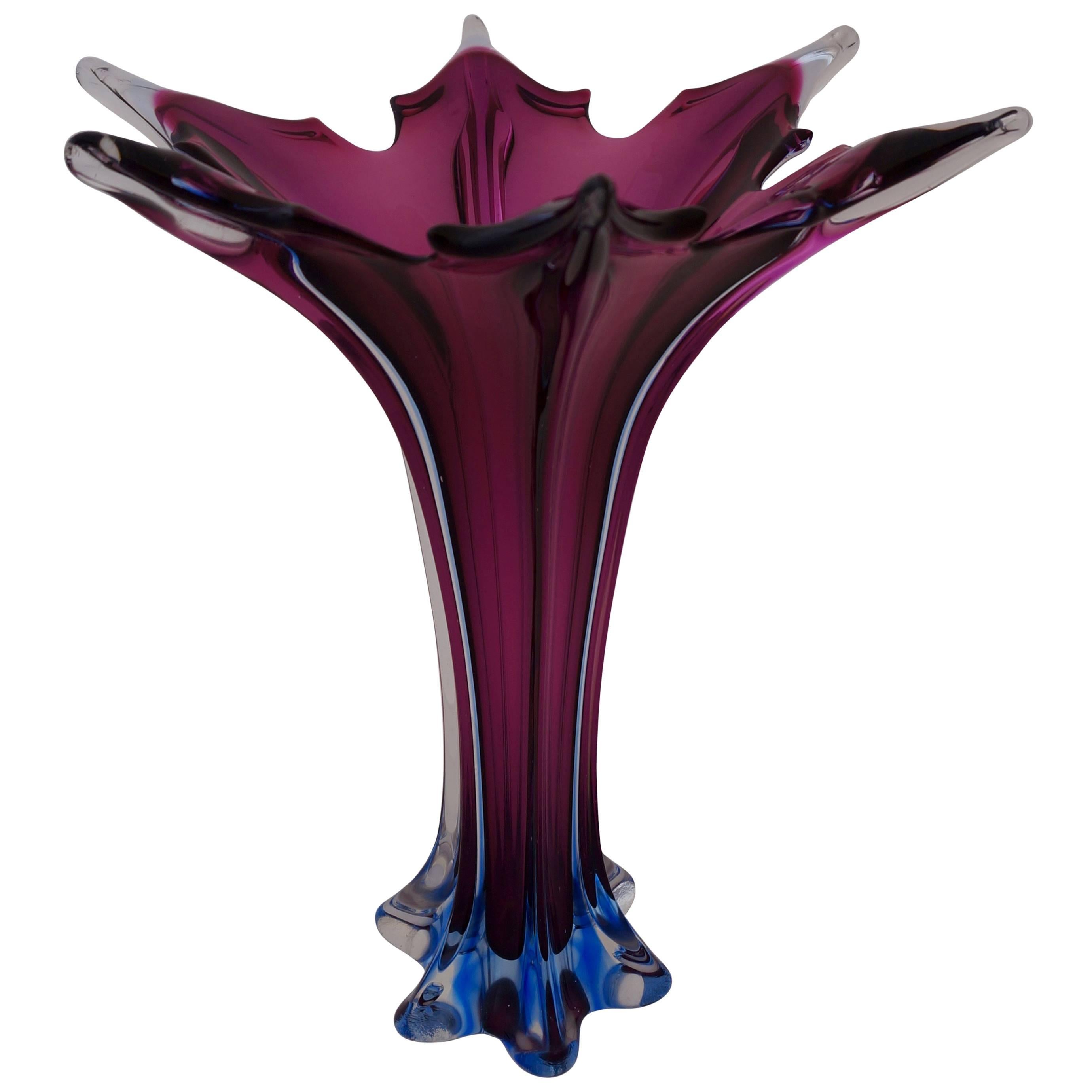 20th Century Italian Murano Glass Vase