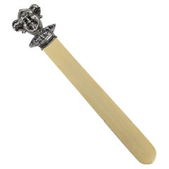 Ungewöhnlicher Brieföffner der Gebrüder Unger aus Sterling Jester