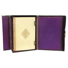 Il Libro delle Preghiere Comuni. c. 1875 - rilegato in osso - con la sua scatola originale!