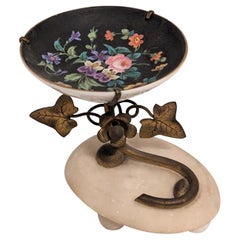 Hand Painted Victorian Pin Dish