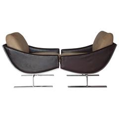 Kipp Stewart Lounge Chairs for Directional Furniture