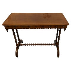 Antique Victorian Quality Mahogany Side/Lamp Table