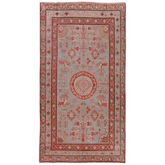 Tappeto Doris Leslie Blau Vintage Samarkand in lana fatto a mano