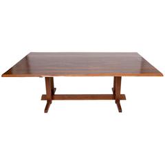East Indian Laurel Frenchman Cove Dining Table by George Nakashima