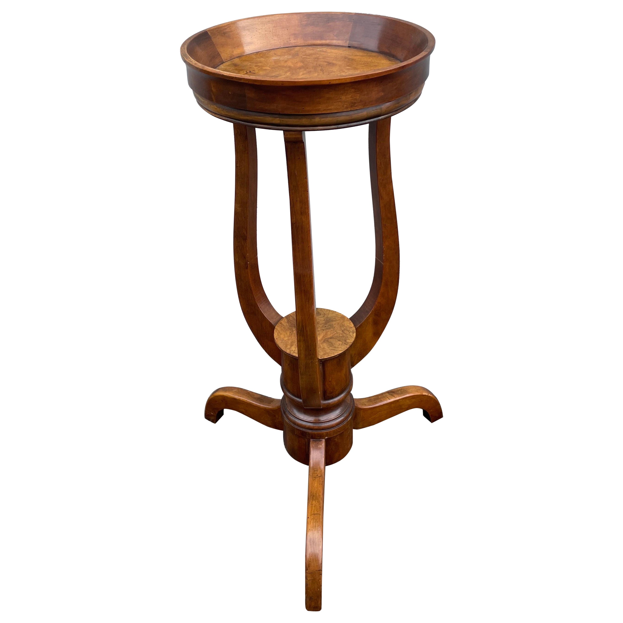Small Round Side Table by Baker For Sale
