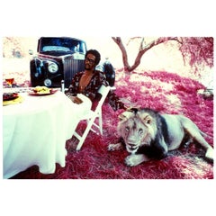David Ruffin Lion Los Angeles Infrared 1973 by Motown Photographer, Jim Britt