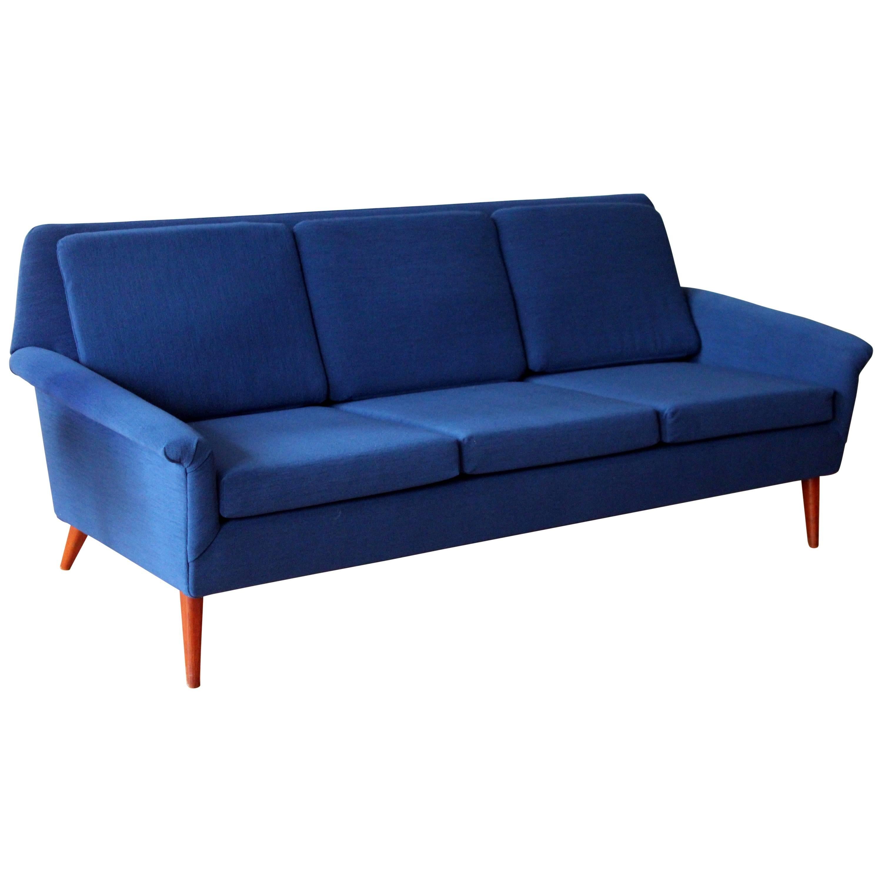 Folke Ohlsson DUX Mid-Century Modern Three Seat Sofa