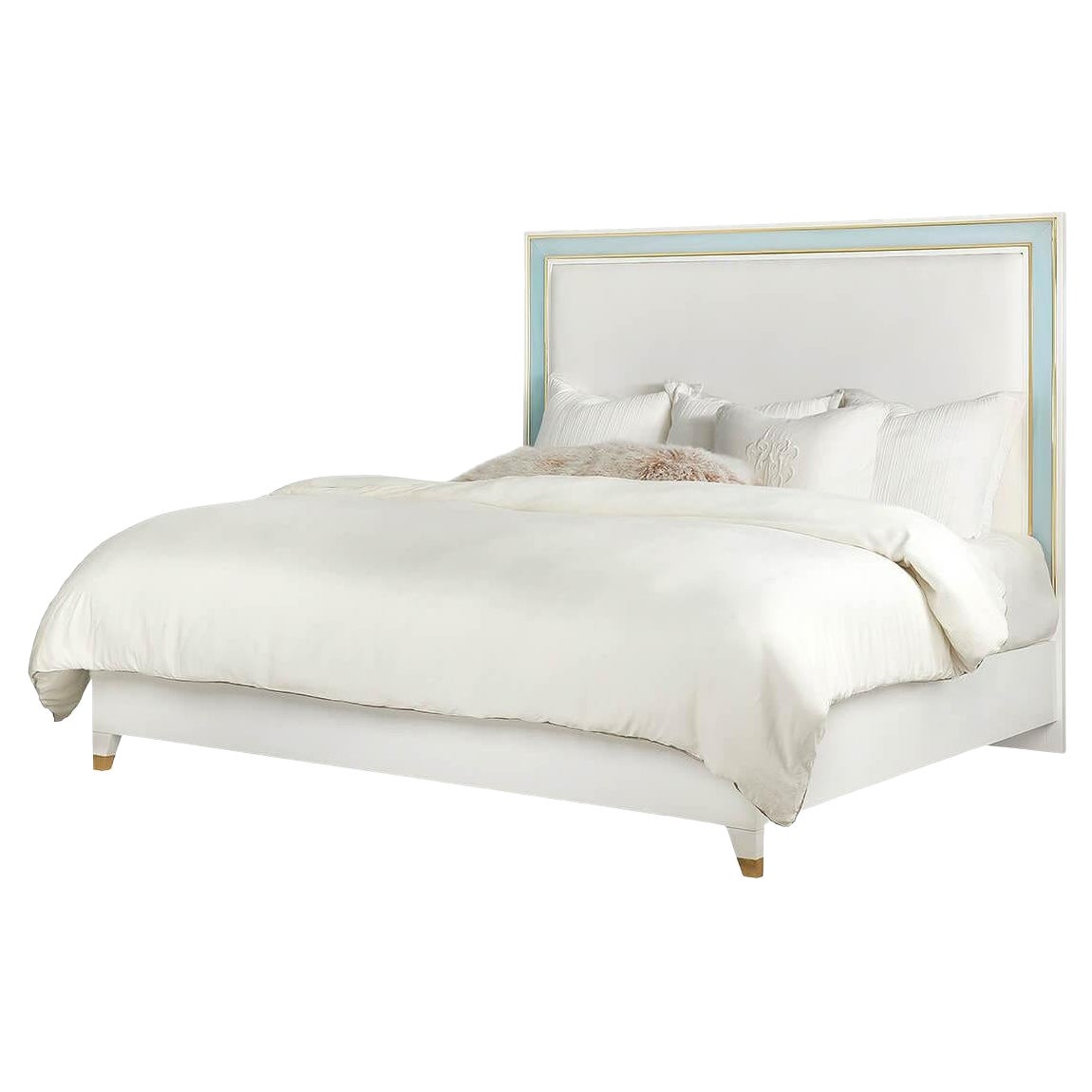 Coastal Sea Glass Bed, US King