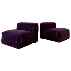 Chaises Quartet 932 de Mario Bellini pour Cassina